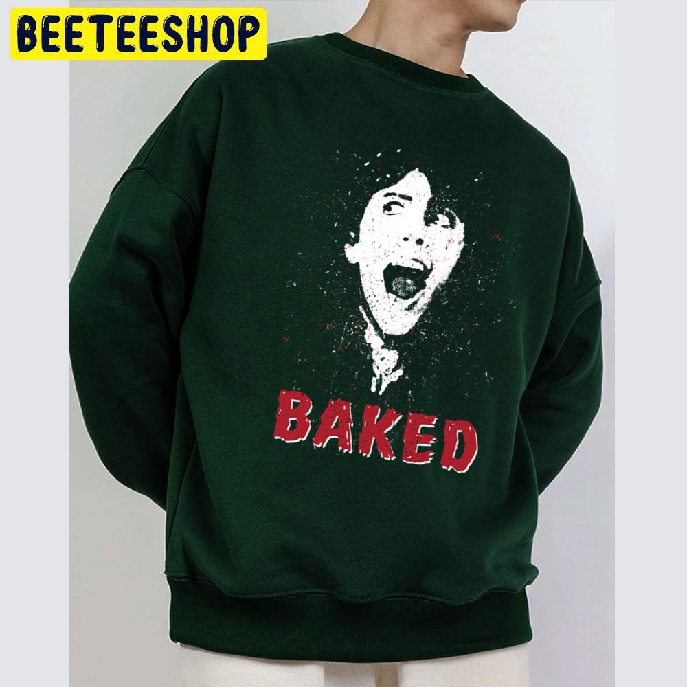Baked Scary Halloween Trending Unisex Sweatshirt Baked Scary Halloween Trending Unisex Sweatshirt