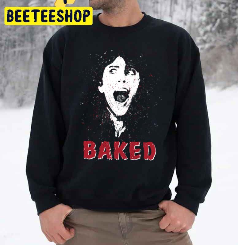 Baked Scary Halloween Trending Unisex Sweatshirt Baked Scary Halloween Trending Unisex Sweatshirt