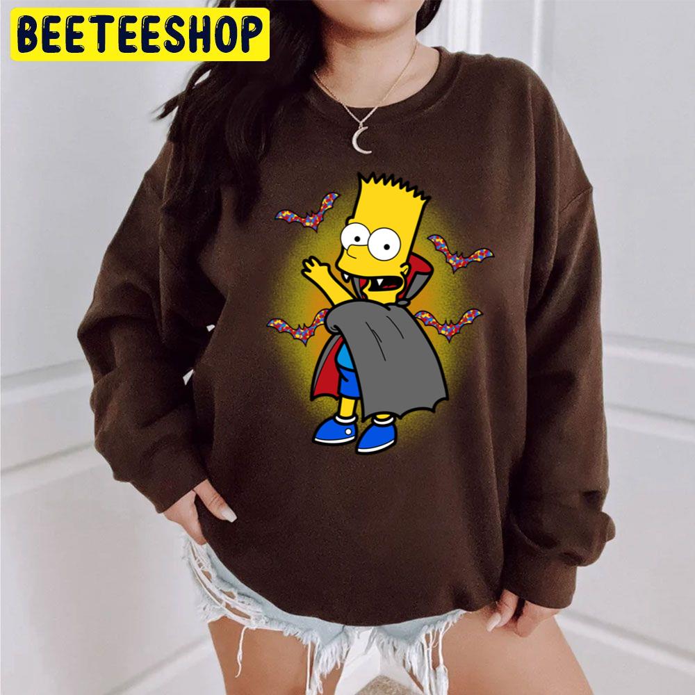 Bart Simpson Halloween Unisex Sweatshirt Bart Simpson Halloween Unisex Sweatshirt