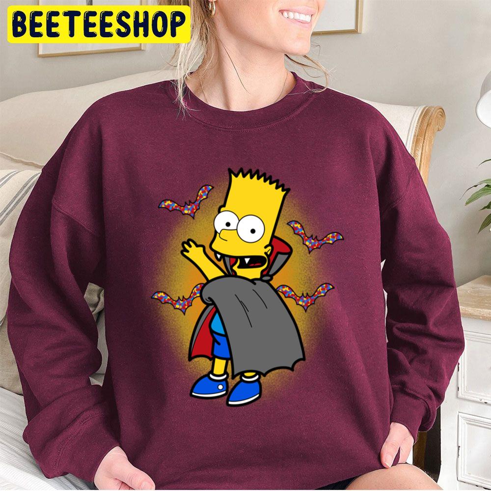 Bart Simpson Halloween Unisex Sweatshirt Bart Simpson Halloween Unisex Sweatshirt