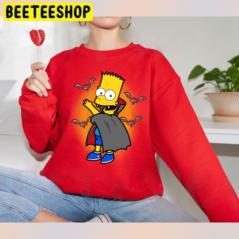 Bart Simpson Halloween Unisex Sweatshirt Bart Simpson Halloween Unisex Sweatshirt