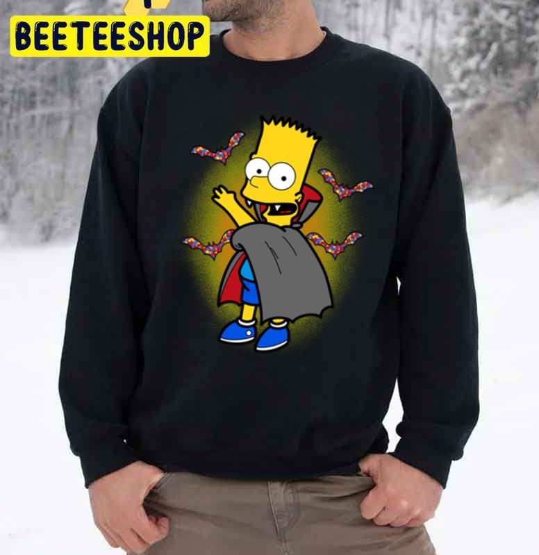 Bart Simpson Halloween Unisex Sweatshirt Bart Simpson Halloween Unisex Sweatshirt