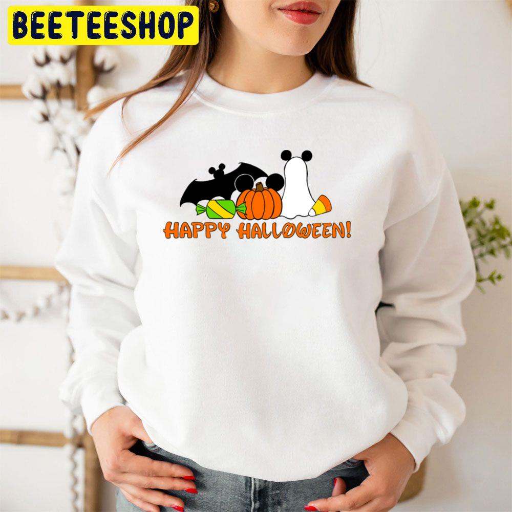 Bat Pumpkin And Boo Mickey Ear Happy Halloween Trending Unisex Sweatshirt Unisex T-Shirt Bat Pumpkin And Boo Mickey Ear Happy Halloween Trending Unisex Sweatshirt Unisex T-Shirt