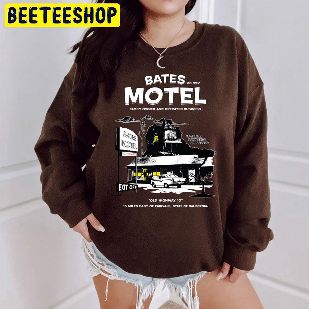 Bates Motel Open 24 Hours Halloween Trending Unisex Sweatshirt Bates Motel Open 24 Hours Halloween Trending Unisex Sweatshirt