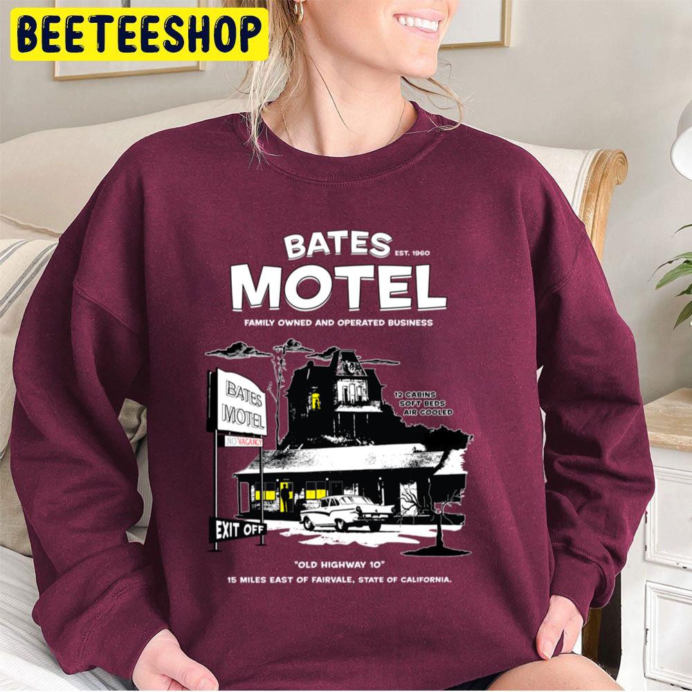 Bates Motel Open 24 Hours Halloween Trending Unisex Sweatshirt Bates Motel Open 24 Hours Halloween Trending Unisex Sweatshirt