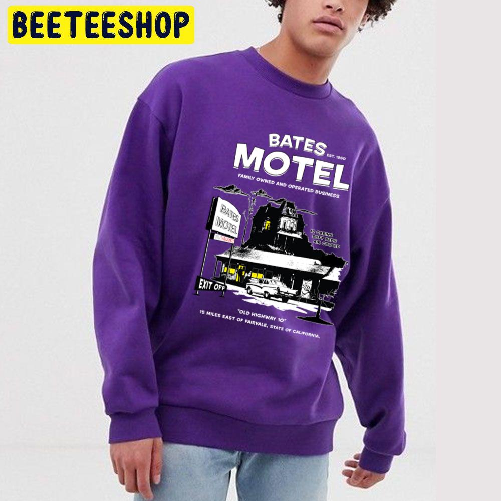 Bates Motel Open 24 Hours Halloween Trending Unisex Sweatshirt Bates Motel Open 24 Hours Halloween Trending Unisex Sweatshirt