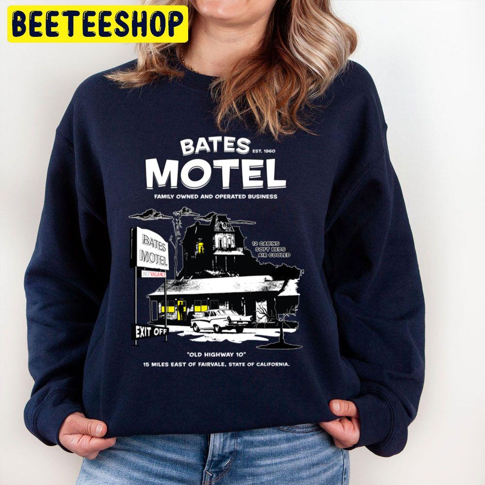 Bates Motel Open 24 Hours Halloween Trending Unisex Sweatshirt Bates Motel Open 24 Hours Halloween Trending Unisex Sweatshirt