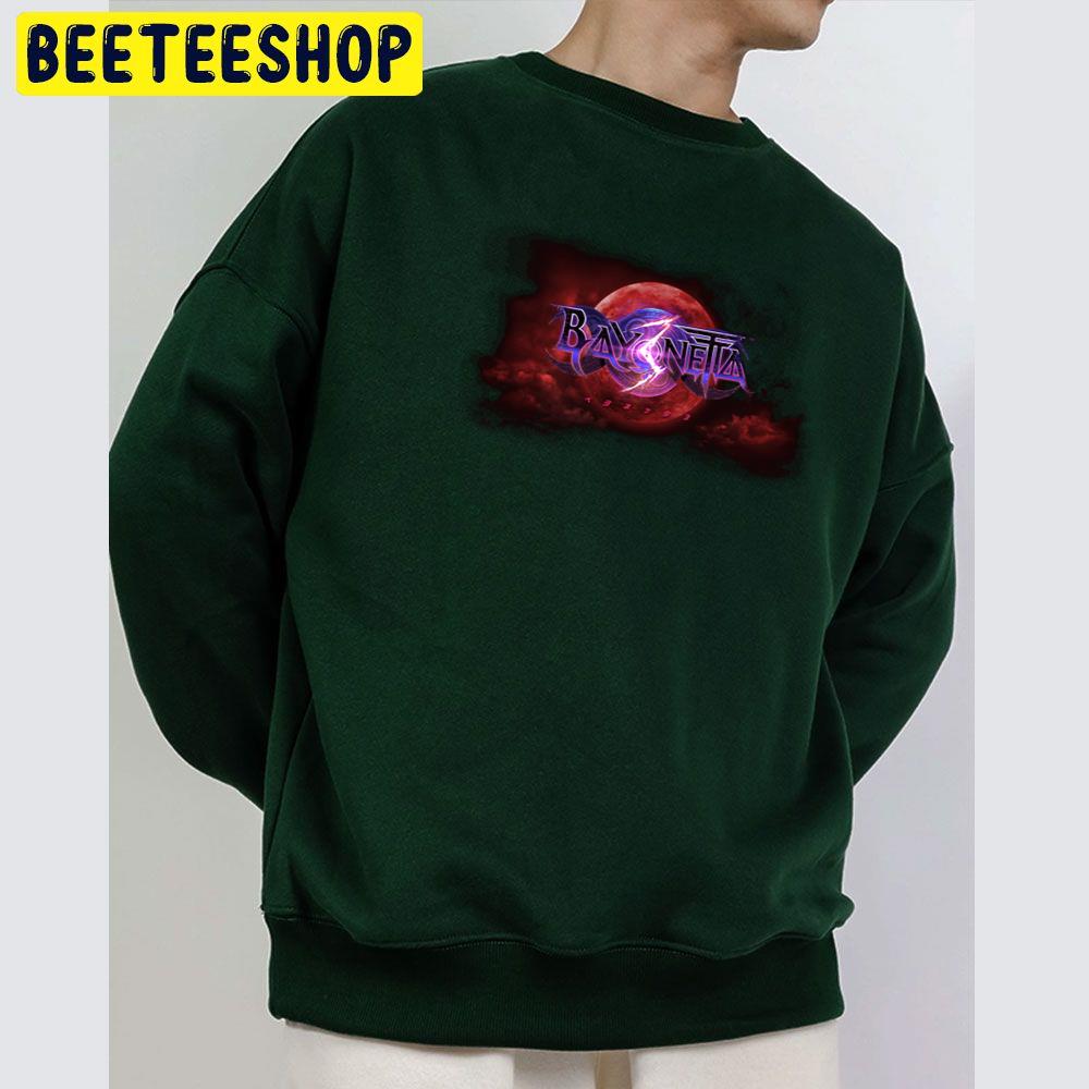 Bayonetta 3 Logo Game 2022 Trending Unisex Sweatshirt Bayonetta 3 Logo Game 2022 Trending Unisex Sweatshirt
