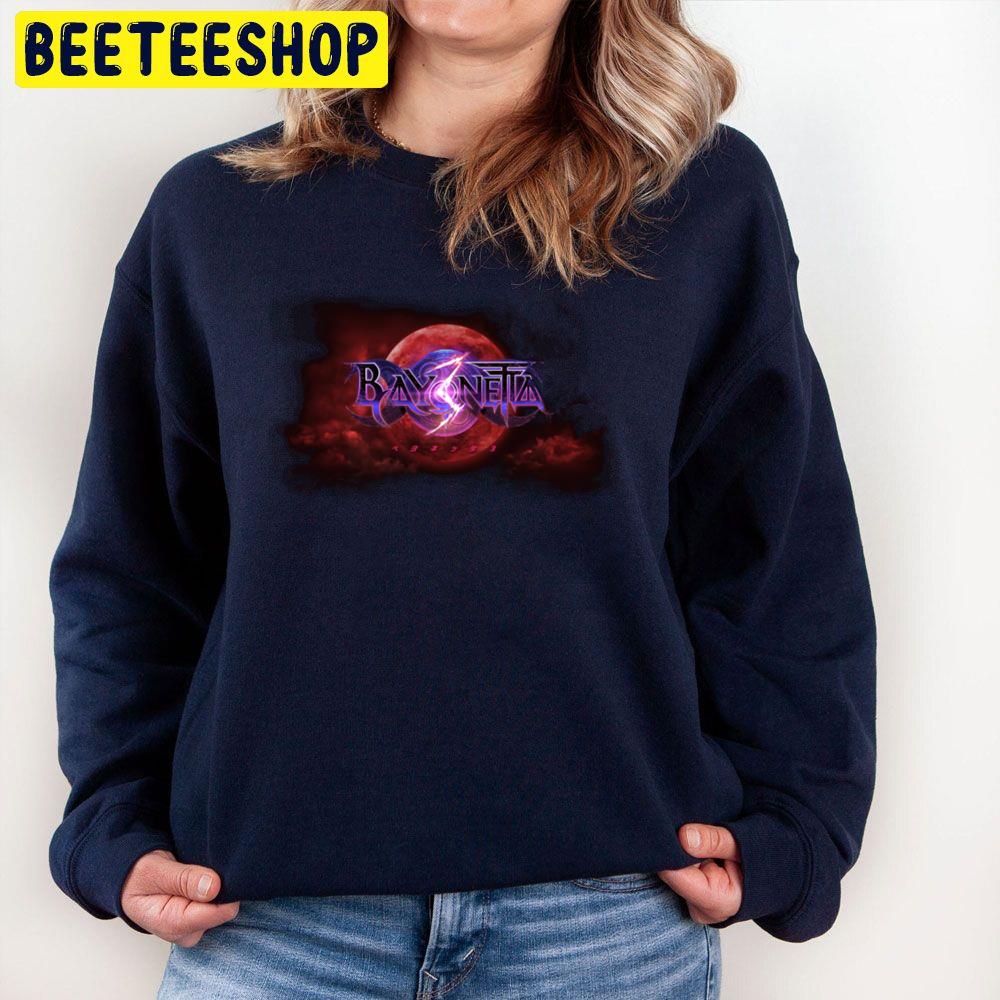 Bayonetta 3 Logo Game 2022 Trending Unisex Sweatshirt Bayonetta 3 Logo Game 2022 Trending Unisex Sweatshirt