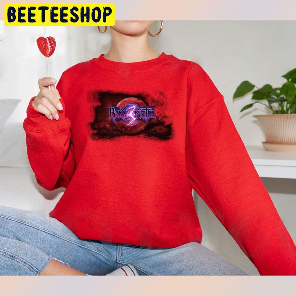Bayonetta 3 Logo Game 2022 Trending Unisex Sweatshirt Bayonetta 3 Logo Game 2022 Trending Unisex Sweatshirt
