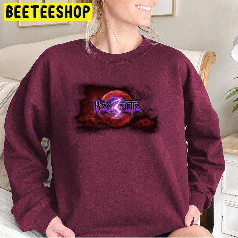 Bayonetta 3 Logo Game 2022 Trending Unisex Sweatshirt Bayonetta 3 Logo Game 2022 Trending Unisex Sweatshirt