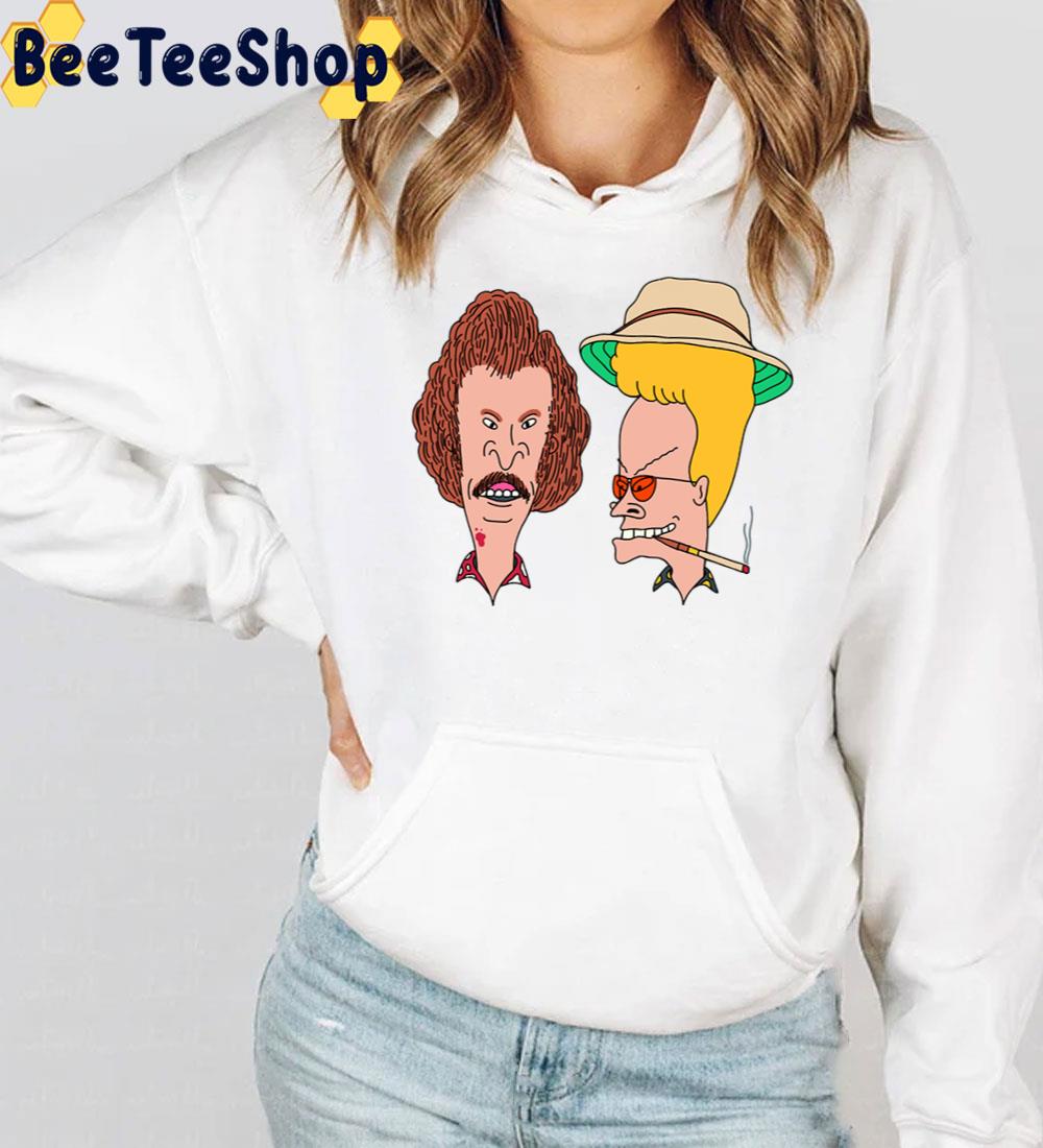Beavis And Butthead In The Style Of Fear And Loathing In Las Vegas Trending Unisex Sweatshirt Beavis And Butthead In The Style Of Fear And Loathing In Las Vegas Trending Unisex Sweatshirt