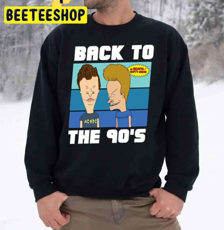 Beavis And Butthead Retro Colors Back To The 90's Trending Unisex Sweatshirt Unisex T-Shirt Beavis And Butthead Retro Colors Back To The 90's Trending Unisex Sweatshirt Unisex T-Shirt