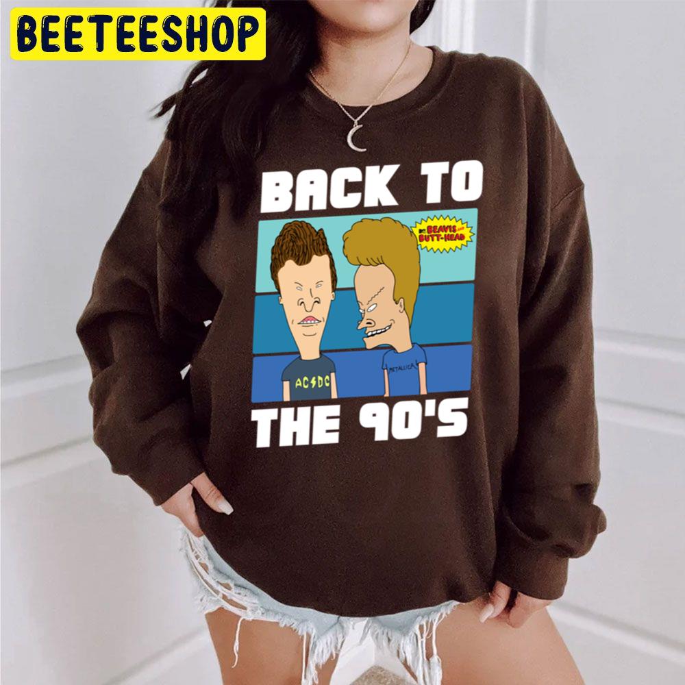 Beavis And Butthead Retro Colors Back To The 90's Trending Unisex Sweatshirt Unisex T-Shirt Beavis And Butthead Retro Colors Back To The 90's Trending Unisex Sweatshirt Unisex T-Shirt