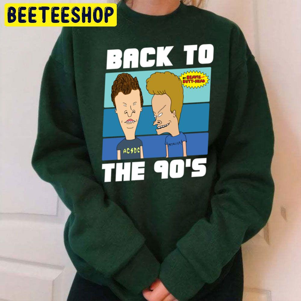 Beavis And Butthead Retro Colors Back To The 90's Trending Unisex Sweatshirt Unisex T-Shirt Beavis And Butthead Retro Colors Back To The 90's Trending Unisex Sweatshirt Unisex T-Shirt