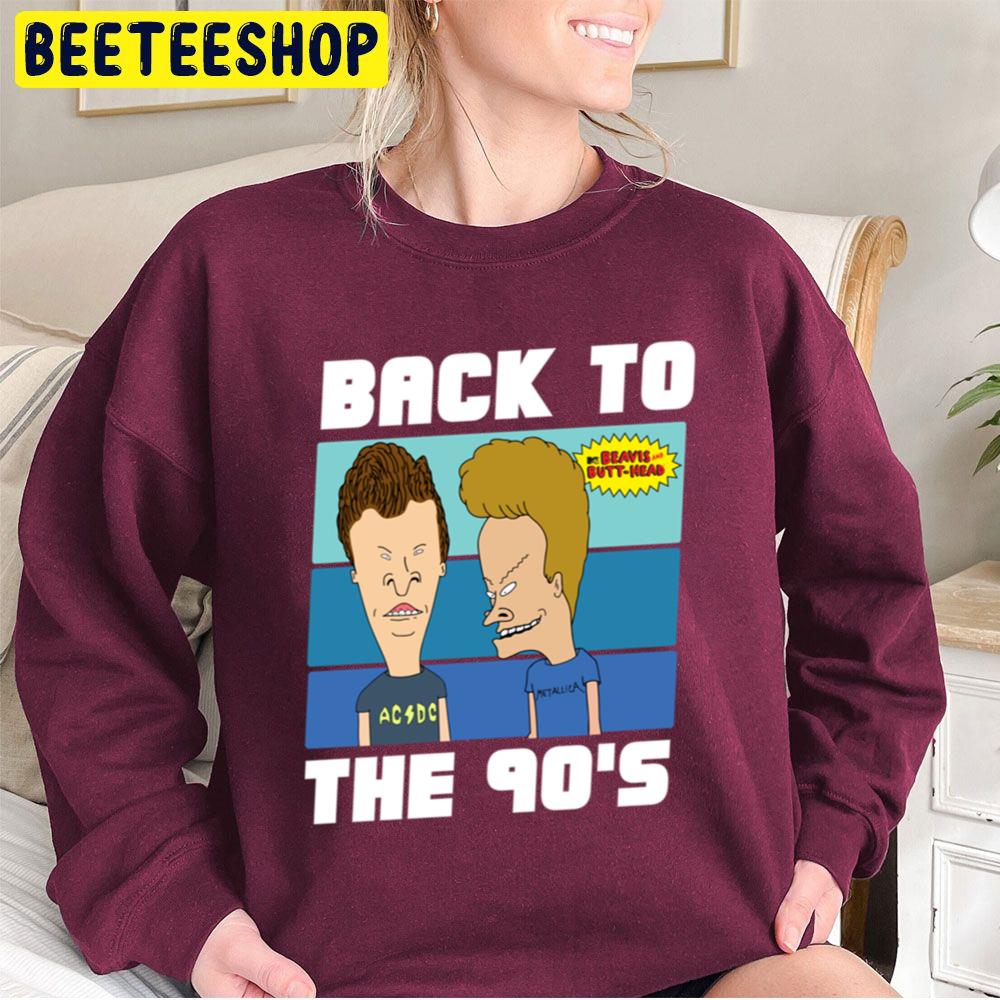 Beavis And Butthead Retro Colors Back To The 90's Trending Unisex Sweatshirt Unisex T-Shirt Beavis And Butthead Retro Colors Back To The 90's Trending Unisex Sweatshirt Unisex T-Shirt