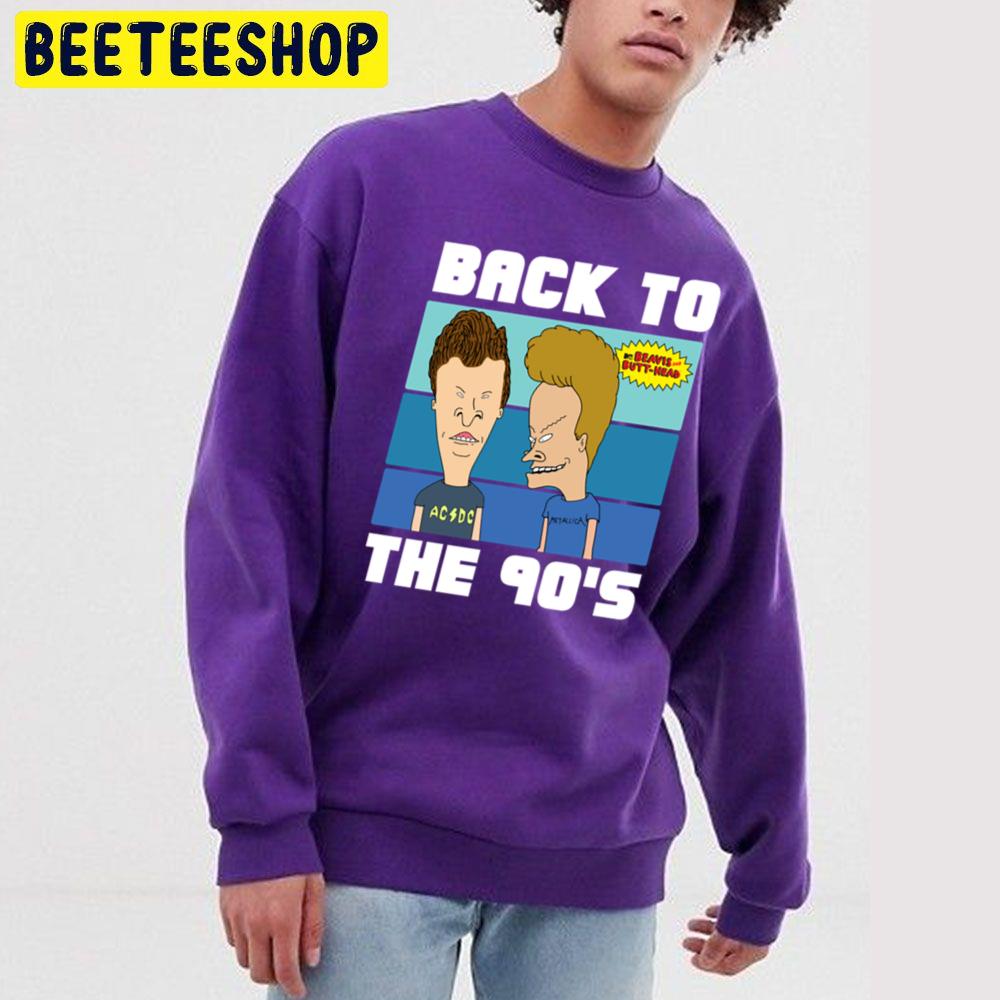 Beavis And Butthead Retro Colors Back To The 90's Trending Unisex Sweatshirt Unisex T-Shirt Beavis And Butthead Retro Colors Back To The 90's Trending Unisex Sweatshirt Unisex T-Shirt