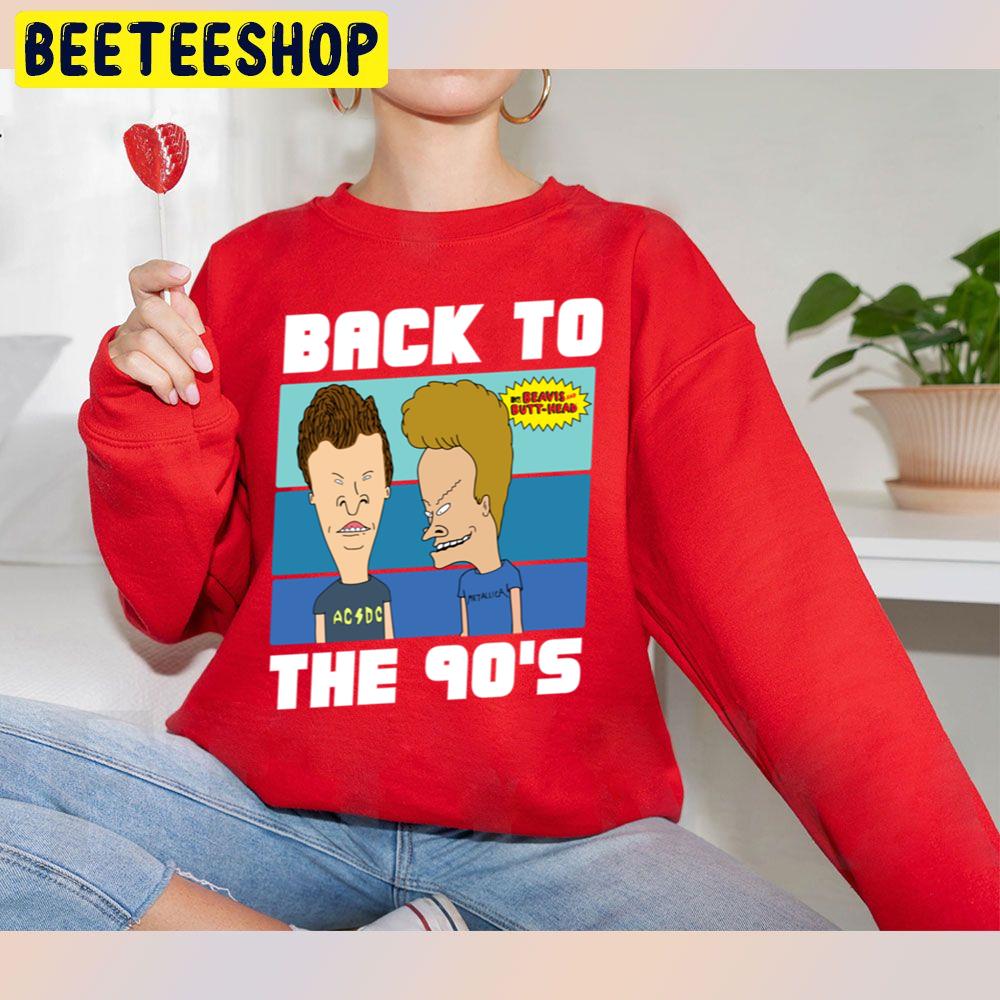 Beavis And Butthead Retro Colors Back To The 90's Trending Unisex Sweatshirt Unisex T-Shirt Beavis And Butthead Retro Colors Back To The 90's Trending Unisex Sweatshirt Unisex T-Shirt