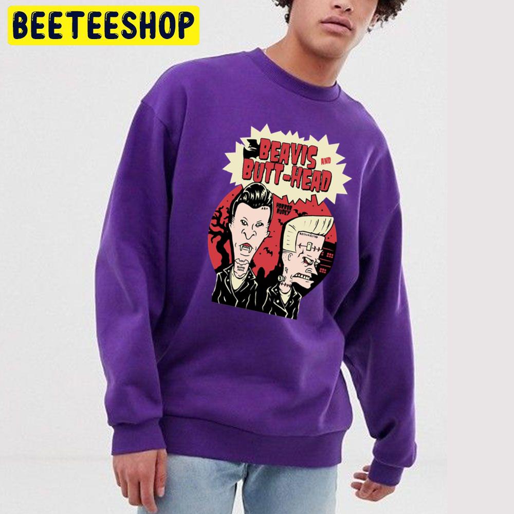 Beavis-And-Butthead Horror Rudey Halloween Trending Unisex Sweatshirt Beavis-And-Butthead Horror Rudey Halloween Trending Unisex Sweatshirt