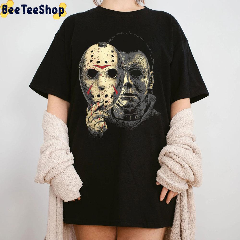 Behind The Jason's Mask Is Micheal Halloween Trending Unisex Sweatshirt Behind The Jason's Mask Is Micheal Halloween Trending Unisex Sweatshirt