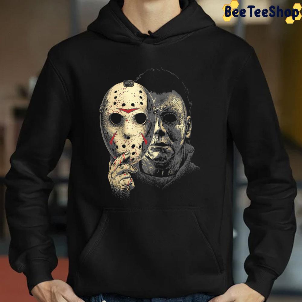 Behind The Jason's Mask Is Micheal Halloween Trending Unisex Sweatshirt Behind The Jason's Mask Is Micheal Halloween Trending Unisex Sweatshirt