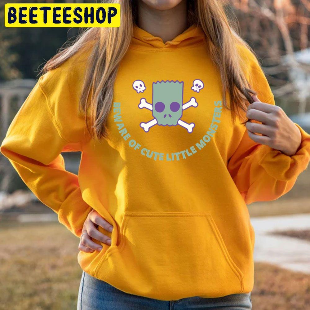 Beware Of Cute Lttle Monsters Zombie Bart Unisex Hoodie Beware Of Cute Lttle Monsters Zombie Bart Unisex Hoodie