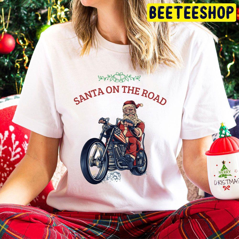 Bickers Santa On The Road Christmas Trending Unisex Hoodie Bickers Santa On The Road Christmas Trending Unisex Hoodie