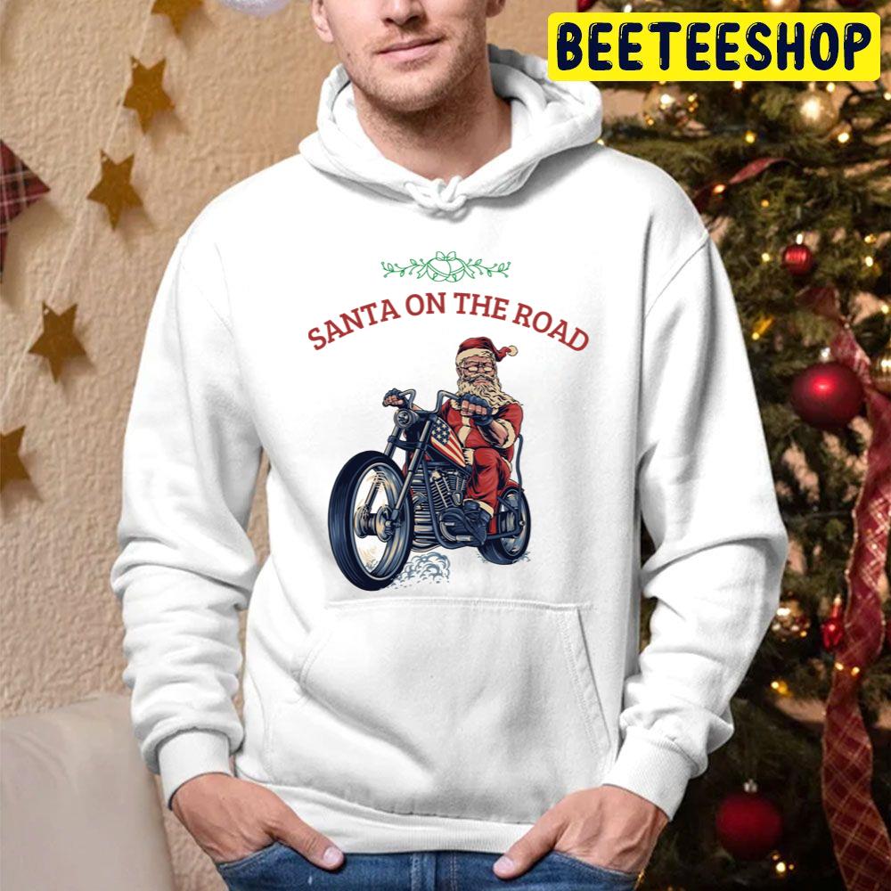 Bickers Santa On The Road Christmas Trending Unisex Hoodie Bickers Santa On The Road Christmas Trending Unisex Hoodie