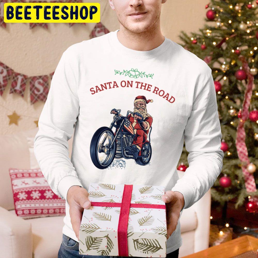 Bickers Santa On The Road Christmas Trending Unisex Hoodie Bickers Santa On The Road Christmas Trending Unisex Hoodie