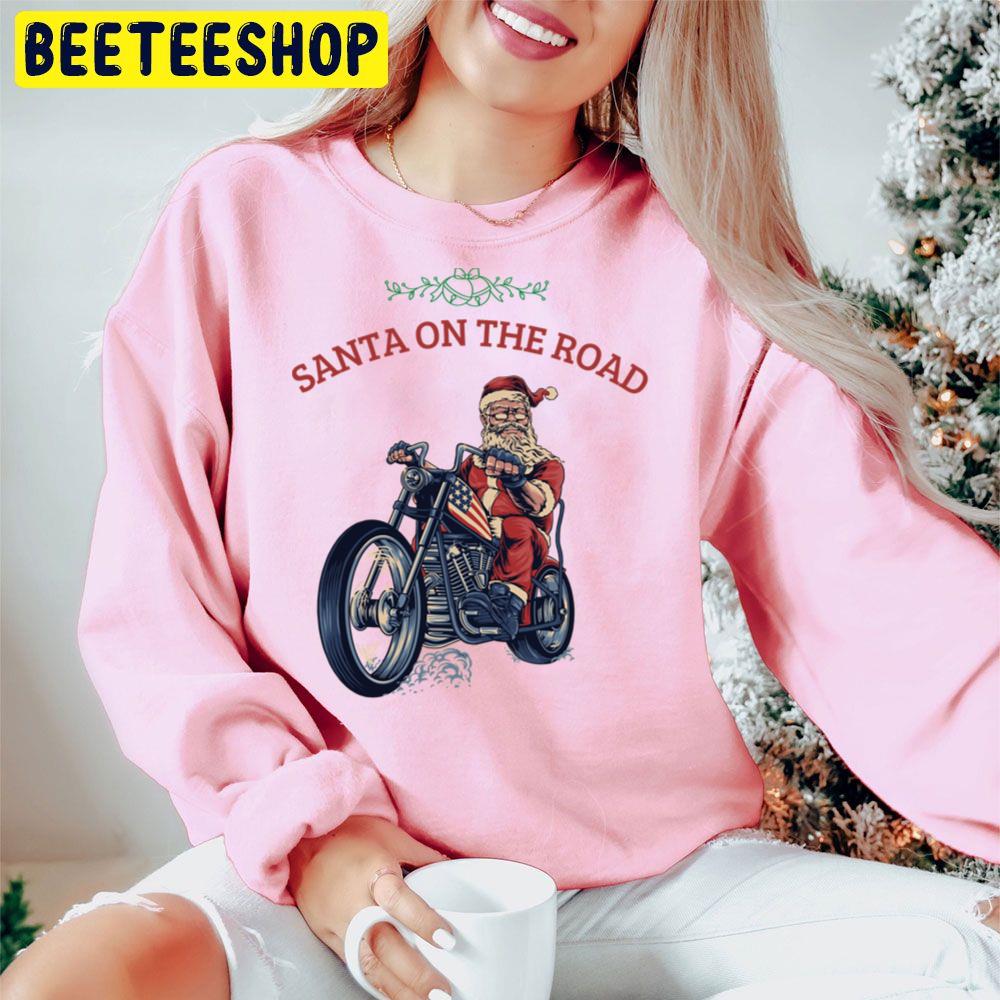Bickers Santa On The Road Christmas Trending Unisex Hoodie Bickers Santa On The Road Christmas Trending Unisex Hoodie
