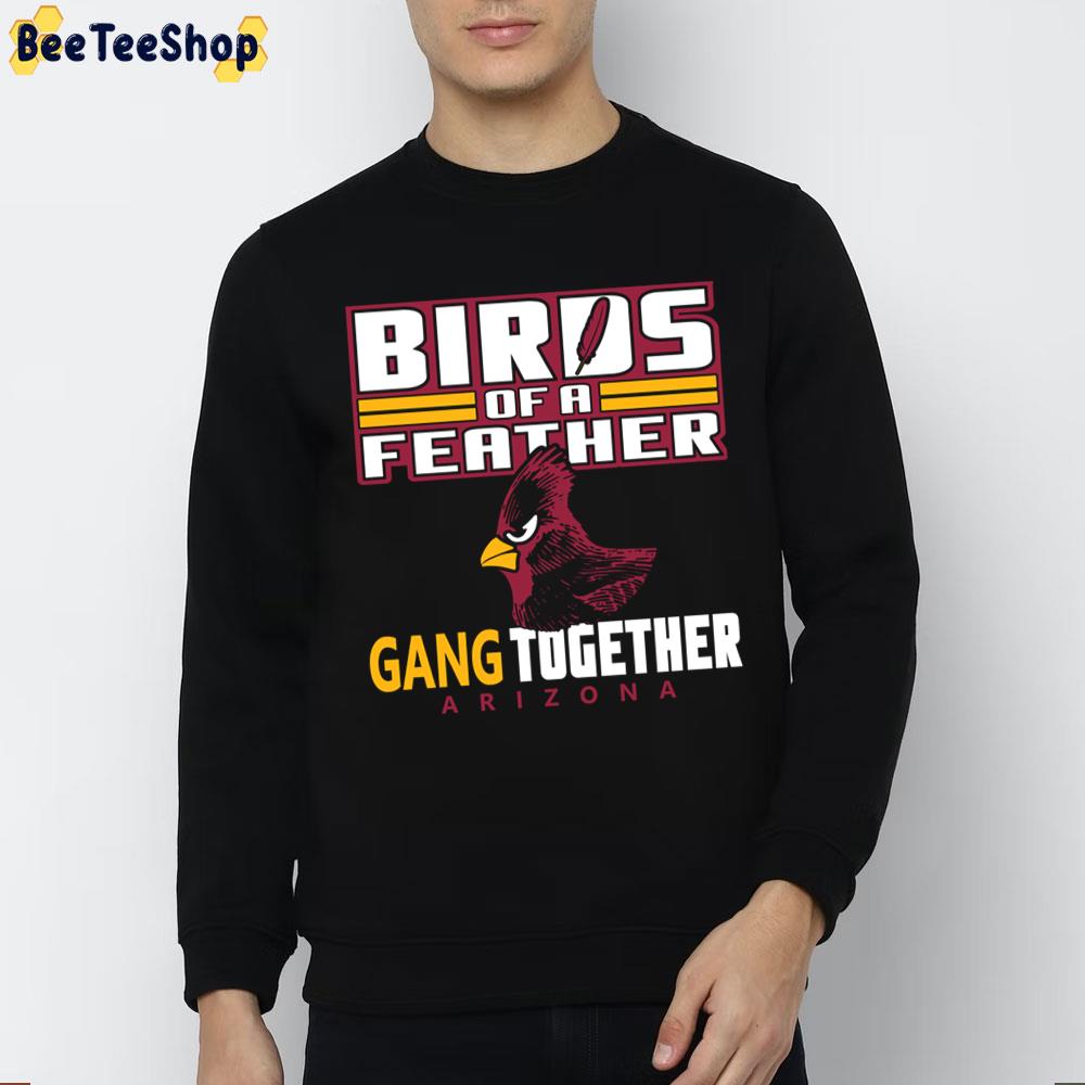Birds Of The Feather Gang Together Arizona Cardinals Football Trending Unisex Sweatshirt Birds Of The Feather Gang Together Arizona Cardinals Football Trending Unisex Sweatshirt