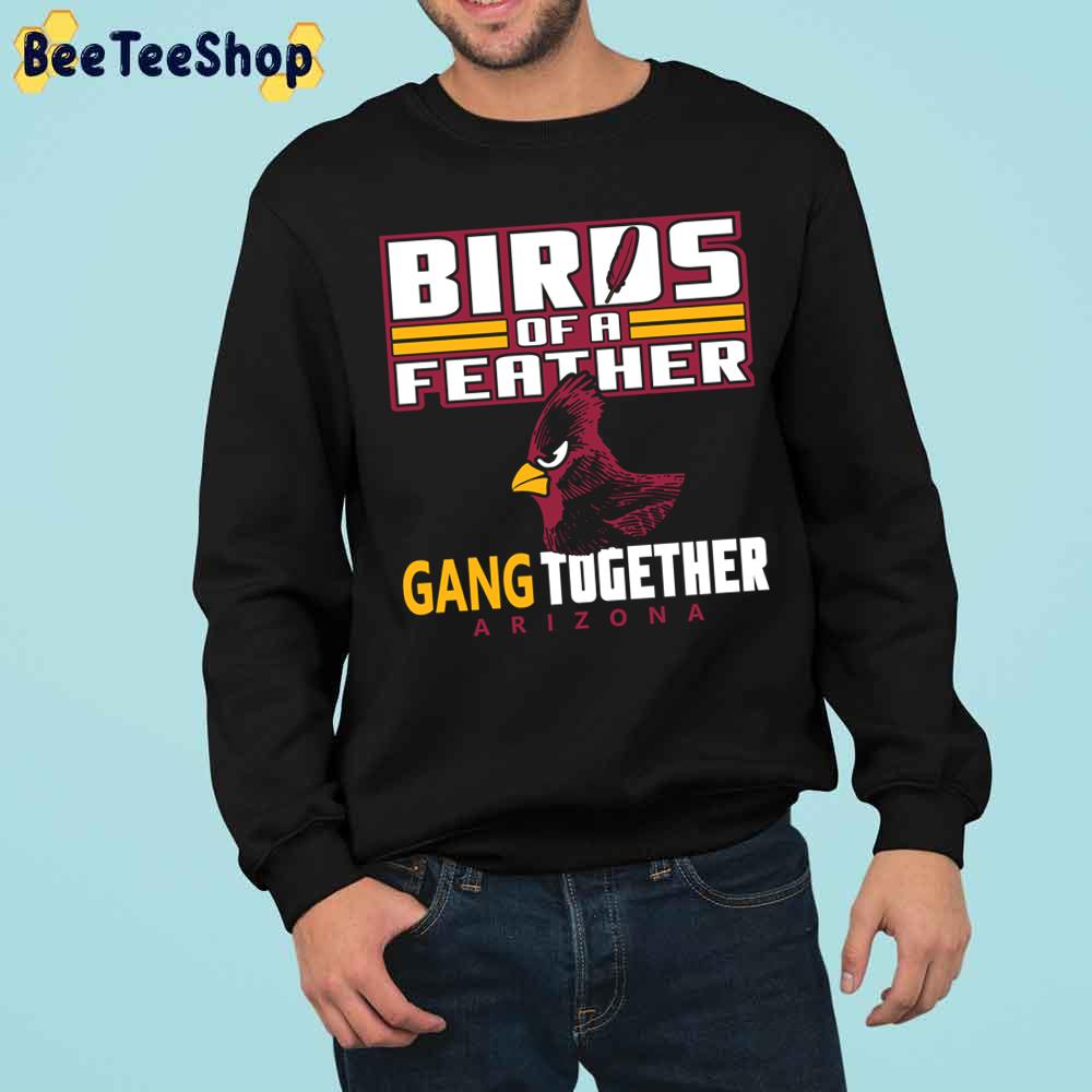 Birds Of The Feather Gang Together Arizona Cardinals Football Trending Unisex Sweatshirt Birds Of The Feather Gang Together Arizona Cardinals Football Trending Unisex Sweatshirt