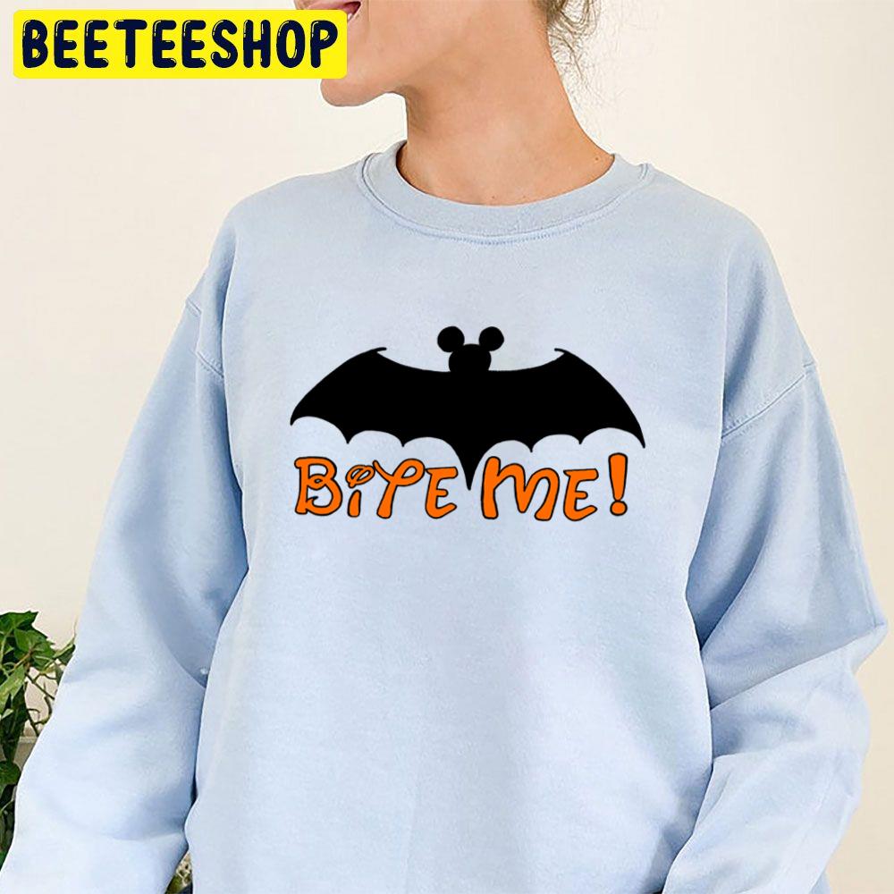 Bite Me Bat Mickey Ear Trending Unisex Sweatshirt Bite Me Bat Mickey Ear Trending Unisex Sweatshirt