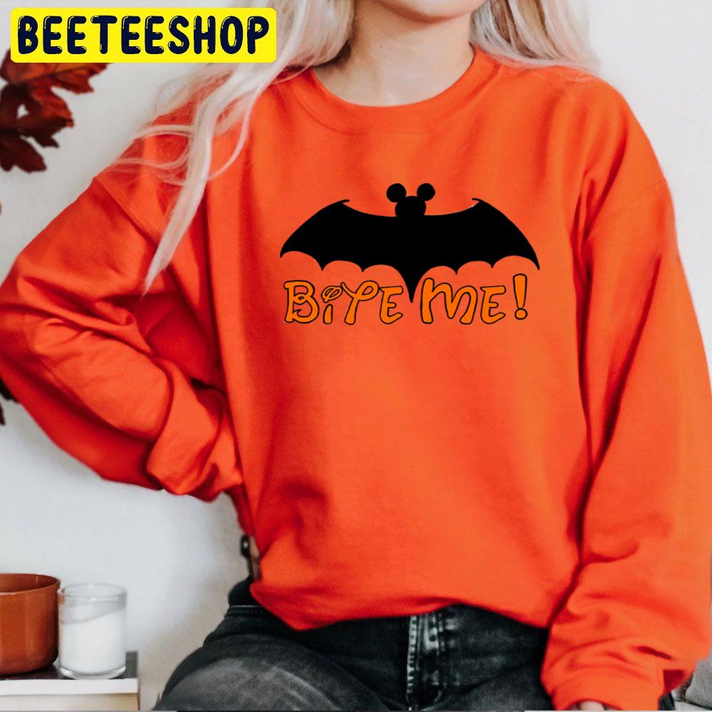 Bite Me Bat Mickey Ear Trending Unisex Sweatshirt Bite Me Bat Mickey Ear Trending Unisex Sweatshirt