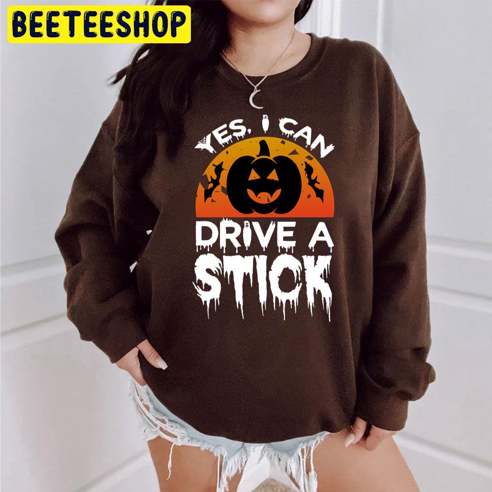 Black Pumpkin Yes, I Can Drive A Stick Halloween Broomstick Witch Trending Unisex Sweatshirt Black Pumpkin Yes, I Can Drive A Stick Halloween Broomstick Witch Trending Unisex Sweatshirt