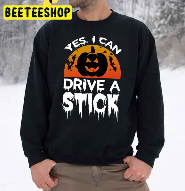 Black Pumpkin Yes, I Can Drive A Stick Halloween Broomstick Witch Trending Unisex Sweatshirt Black Pumpkin Yes, I Can Drive A Stick Halloween Broomstick Witch Trending Unisex Sweatshirt