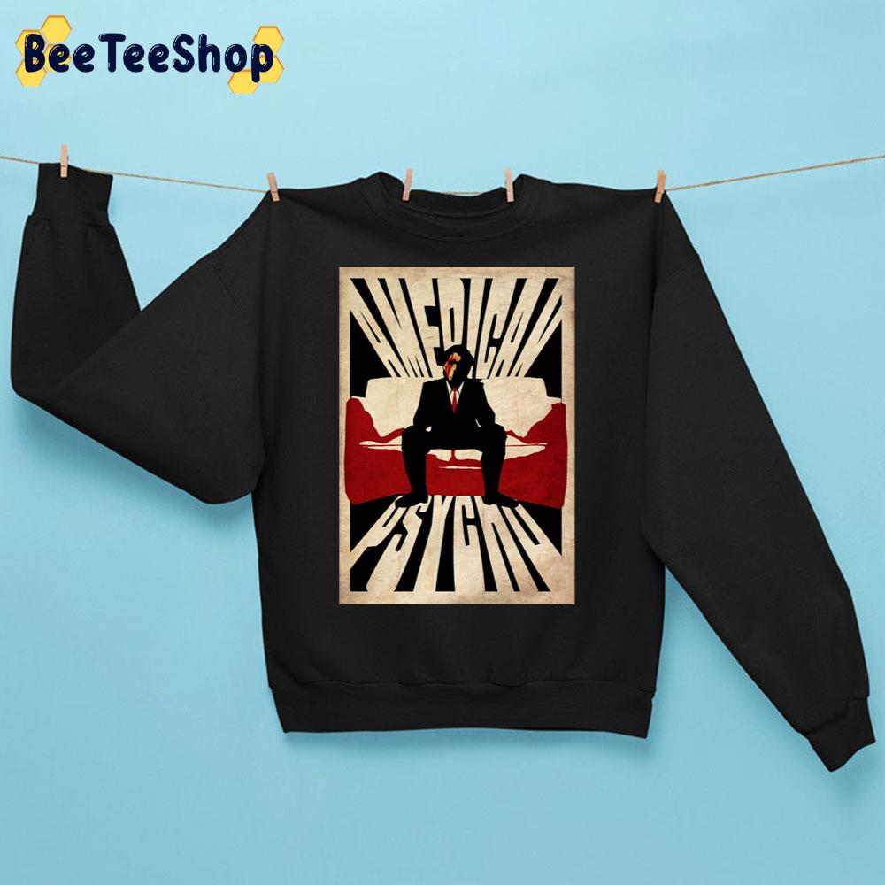 Blood American Psycho Halloween Trending Unisex Sweatshirt Blood American Psycho Halloween Trending Unisex Sweatshirt
