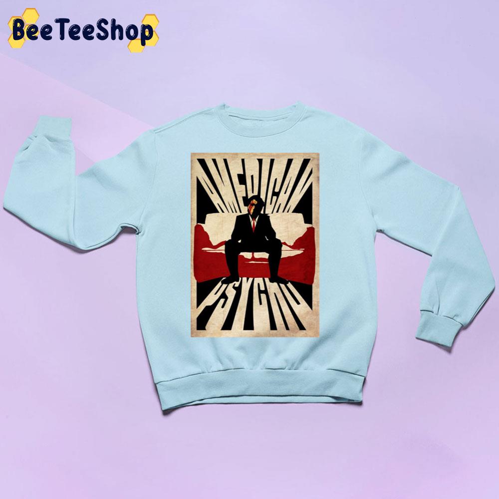 Blood American Psycho Halloween Trending Unisex Sweatshirt Blood American Psycho Halloween Trending Unisex Sweatshirt