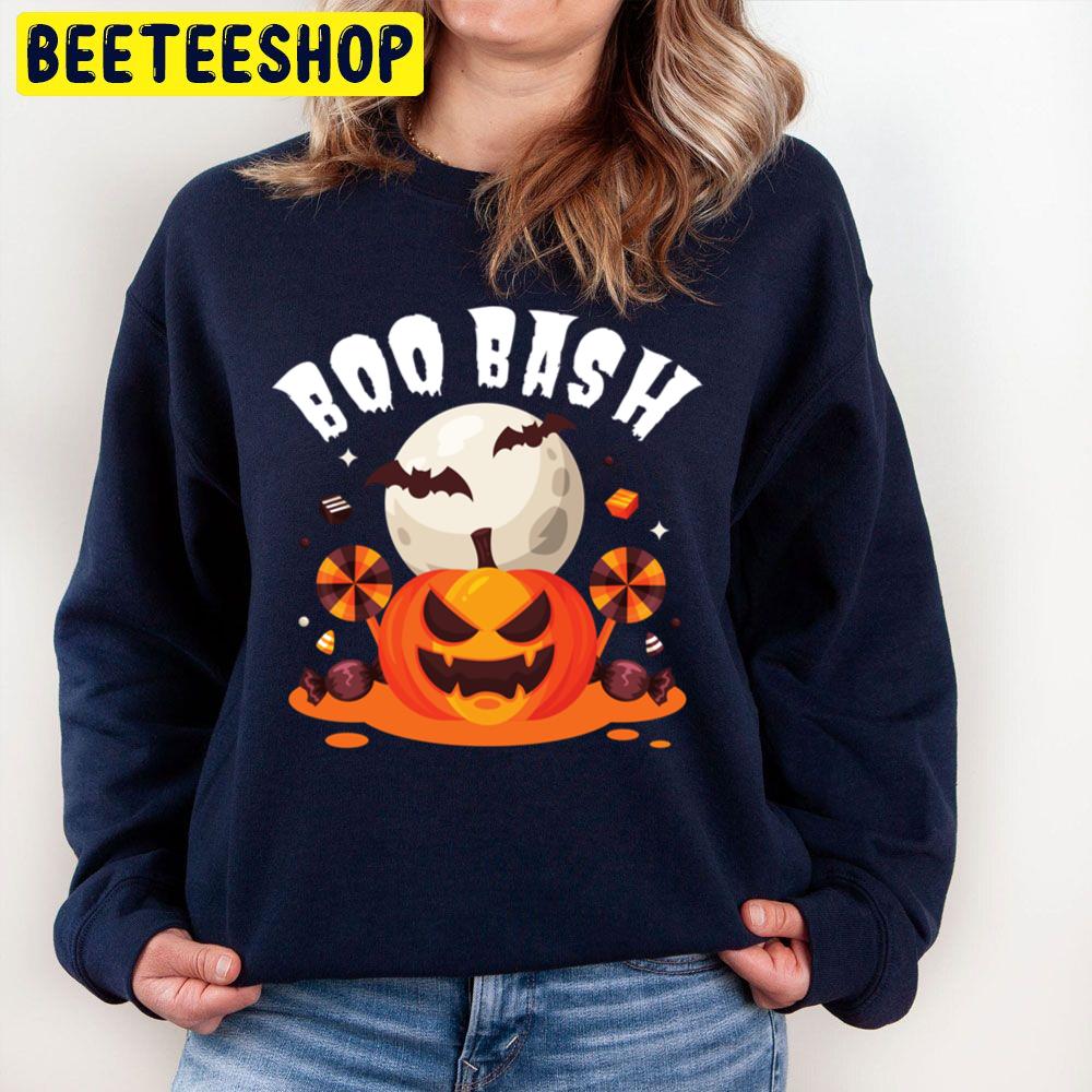 Boo Bash Pumpkin Halloween Unisex Sweatshirt Boo Bash Pumpkin Halloween Unisex Sweatshirt