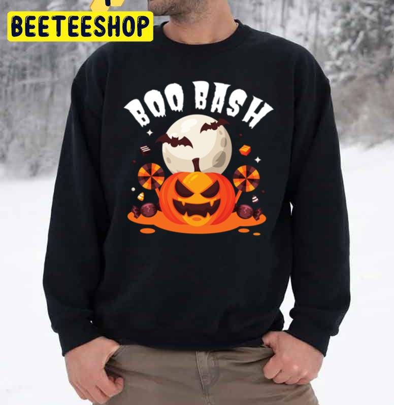 Boo Bash Pumpkin Halloween Unisex Sweatshirt Boo Bash Pumpkin Halloween Unisex Sweatshirt