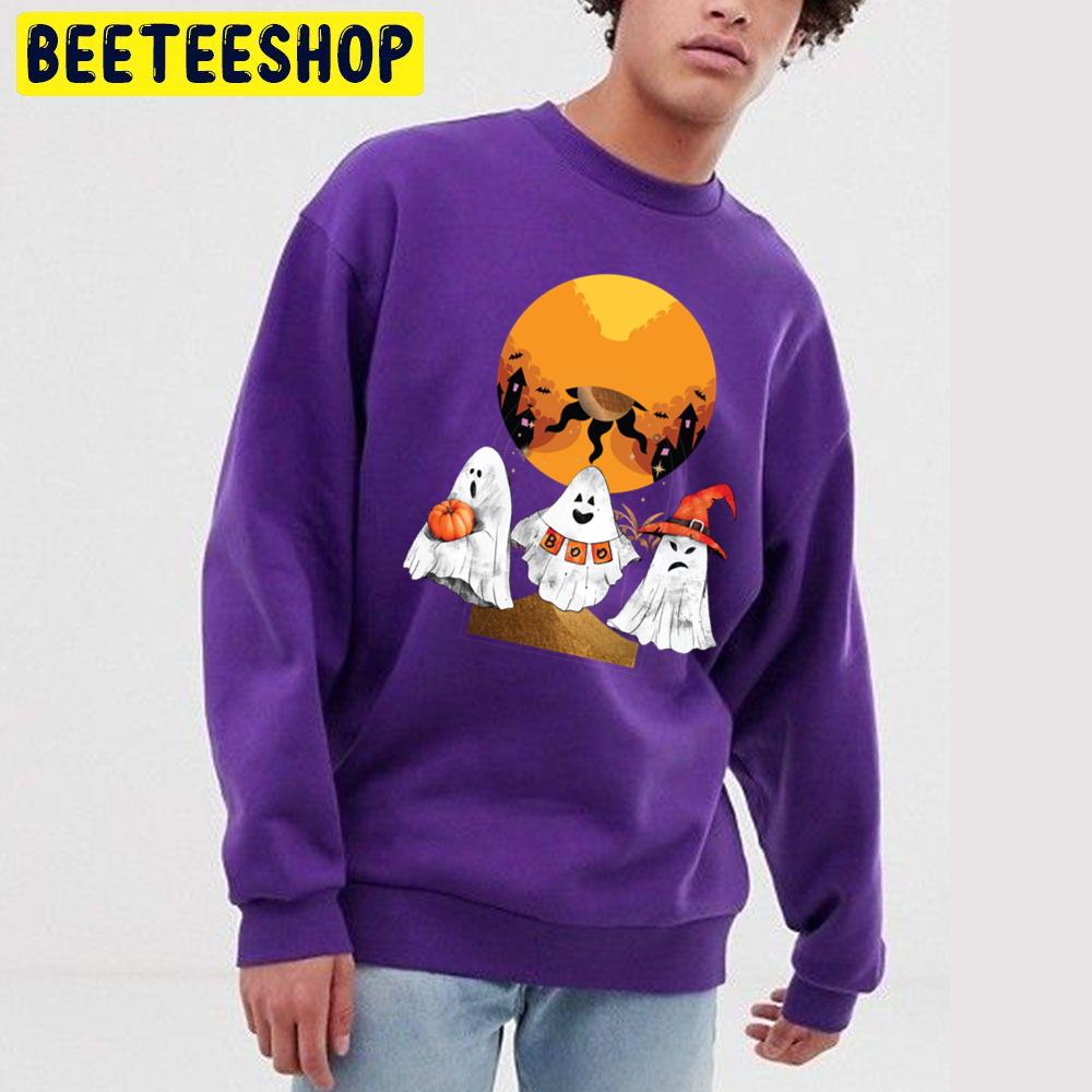 Boo Bo Halloween Funny Boo And Pumpkin Trending Unisex Sweatshirt Boo Bo Halloween Funny Boo And Pumpkin Trending Unisex Sweatshirt