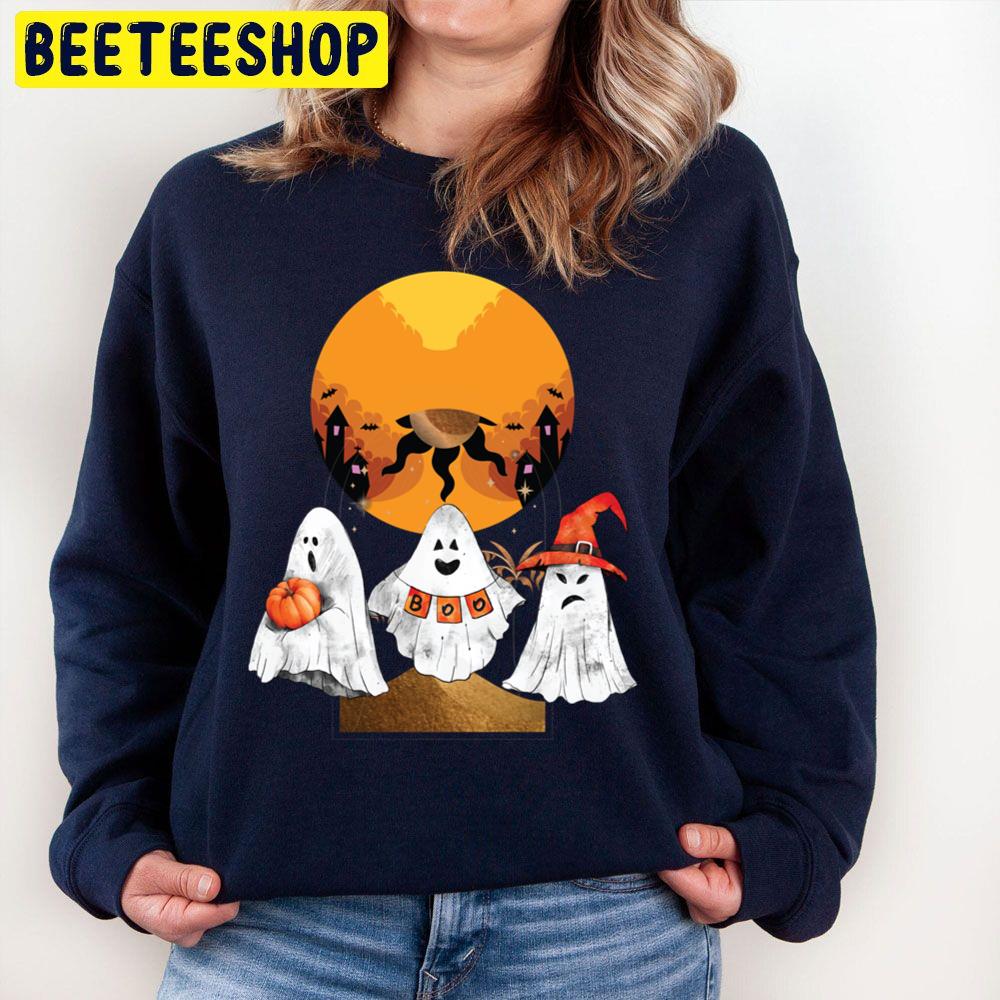 Boo Bo Halloween Funny Boo And Pumpkin Trending Unisex Sweatshirt Boo Bo Halloween Funny Boo And Pumpkin Trending Unisex Sweatshirt