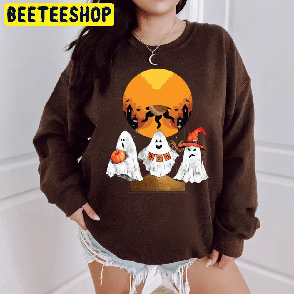 Boo Bo Halloween Funny Boo And Pumpkin Trending Unisex Sweatshirt Boo Bo Halloween Funny Boo And Pumpkin Trending Unisex Sweatshirt