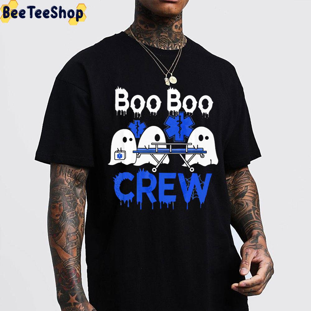 Boo Boo Crew Ghost Paramedic Emt Ems Nurse Halloween Trending Unisex Sweatshirt Boo Boo Crew Ghost Paramedic Emt Ems Nurse Halloween Trending Unisex Sweatshirt