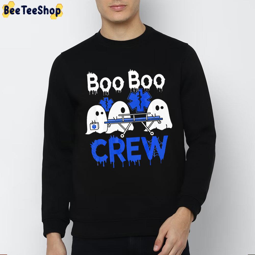 Boo Boo Crew Ghost Paramedic Emt Ems Nurse Halloween Trending Unisex Sweatshirt Boo Boo Crew Ghost Paramedic Emt Ems Nurse Halloween Trending Unisex Sweatshirt