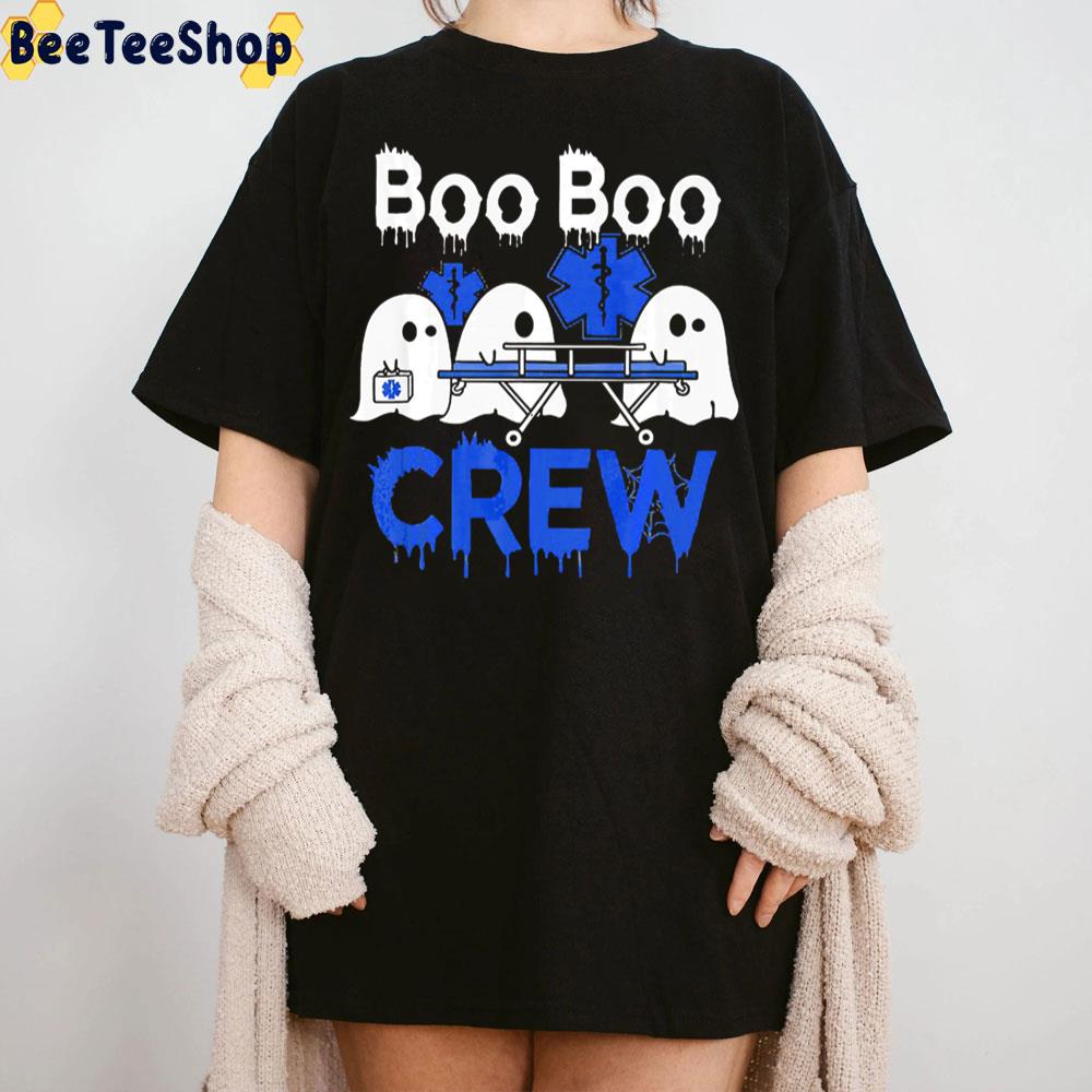 Boo Boo Crew Ghost Paramedic Emt Ems Nurse Halloween Trending Unisex Sweatshirt Boo Boo Crew Ghost Paramedic Emt Ems Nurse Halloween Trending Unisex Sweatshirt