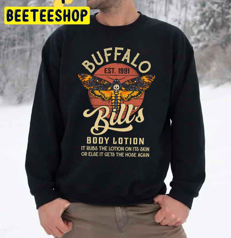 Buffalo Bills Body Lotion Est 1991 Halloween Trending Unisex Sweatshirt Buffalo Bills Body Lotion Est 1991 Halloween Trending Unisex Sweatshirt