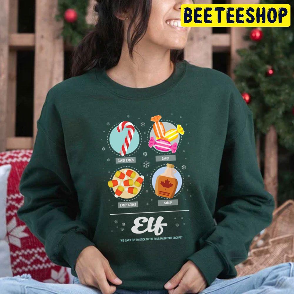 Candy Canes Candy Candy Corns Surup Elf Christmas Trending Unisex Hoodie Candy Canes Candy Candy Corns Surup Elf Christmas Trending Unisex Hoodie