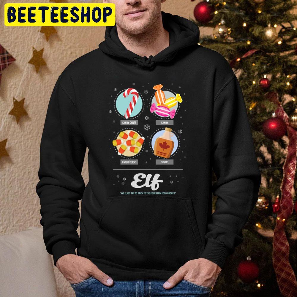 Candy Canes Candy Candy Corns Surup Elf Christmas Trending Unisex Hoodie Candy Canes Candy Candy Corns Surup Elf Christmas Trending Unisex Hoodie