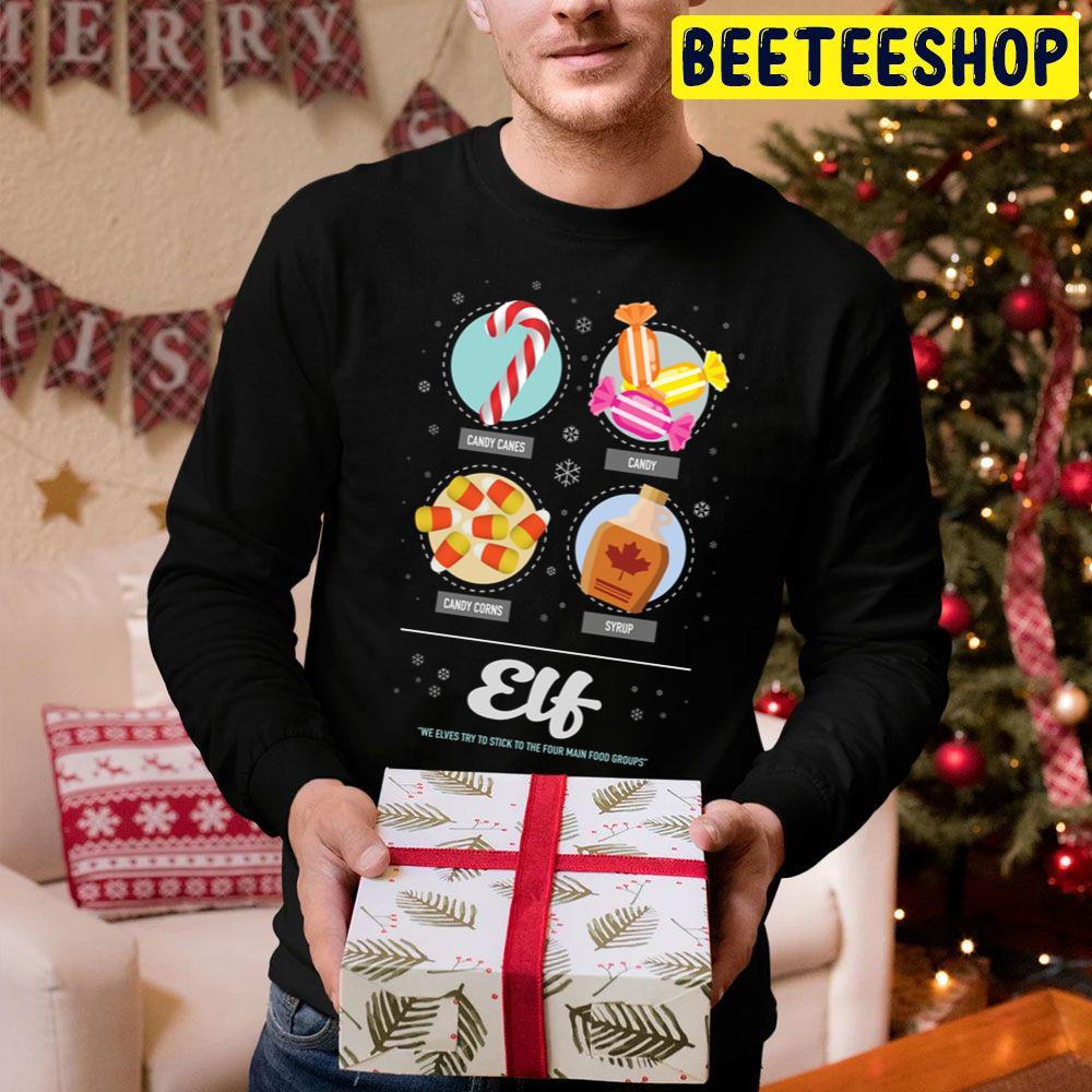 Candy Canes Candy Candy Corns Surup Elf Christmas Trending Unisex Hoodie Candy Canes Candy Candy Corns Surup Elf Christmas Trending Unisex Hoodie